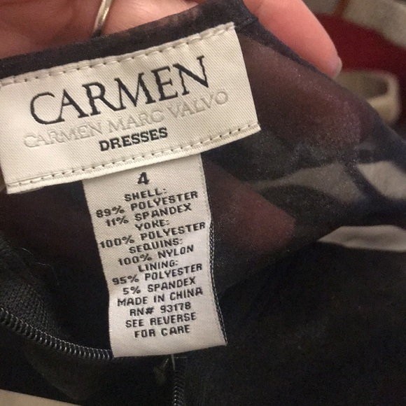 Carmen Marc Valvo dress - Picture 6 of 7